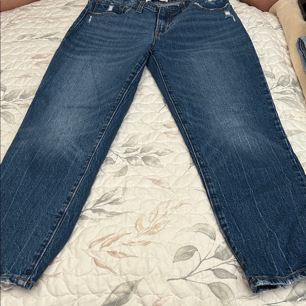 Abercrombie & Fitch The Boyfriend Mid-Rise